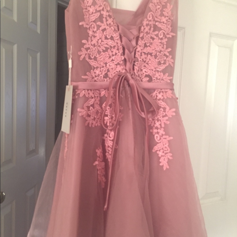 Pink Mini Prom or Sweet 16 Dress